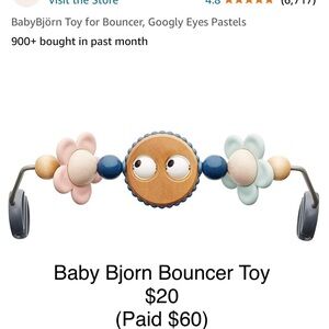 Baby Bjorn Toy Attachment for Bouncer. EUC